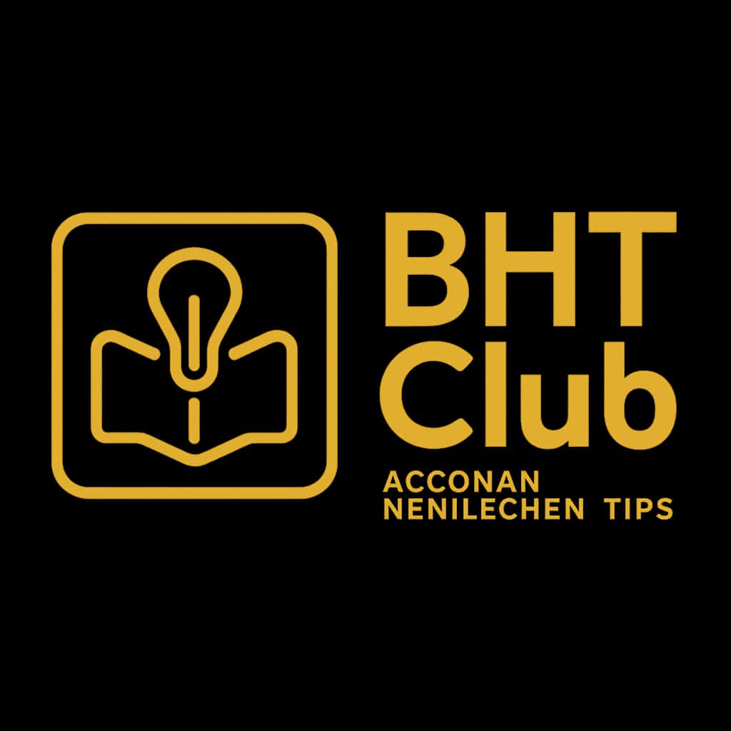 Simple icon illustrating BHT Club Account Management Tips.