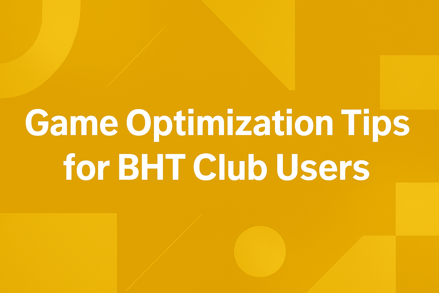 A visual representation of BHT Club Tools showcasing relevant features and tools.