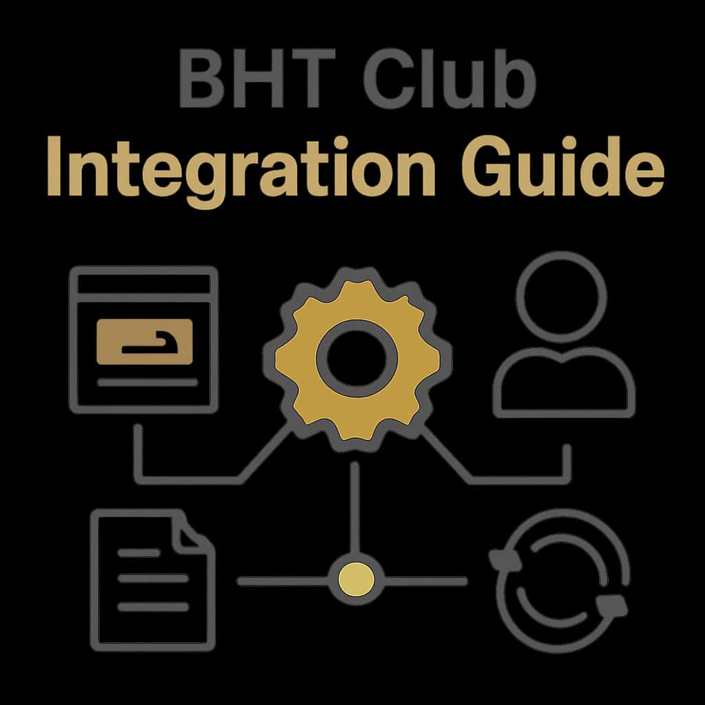 Diagram illustrating the BHT Club Integration process.