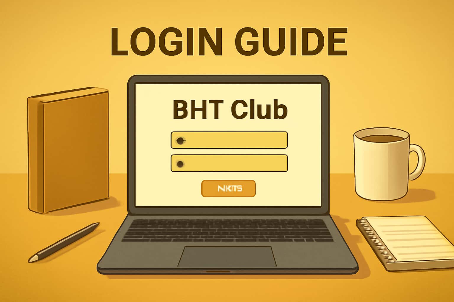 A visual representation of the BHT Club Login Guide, showcasing user-friendly access.