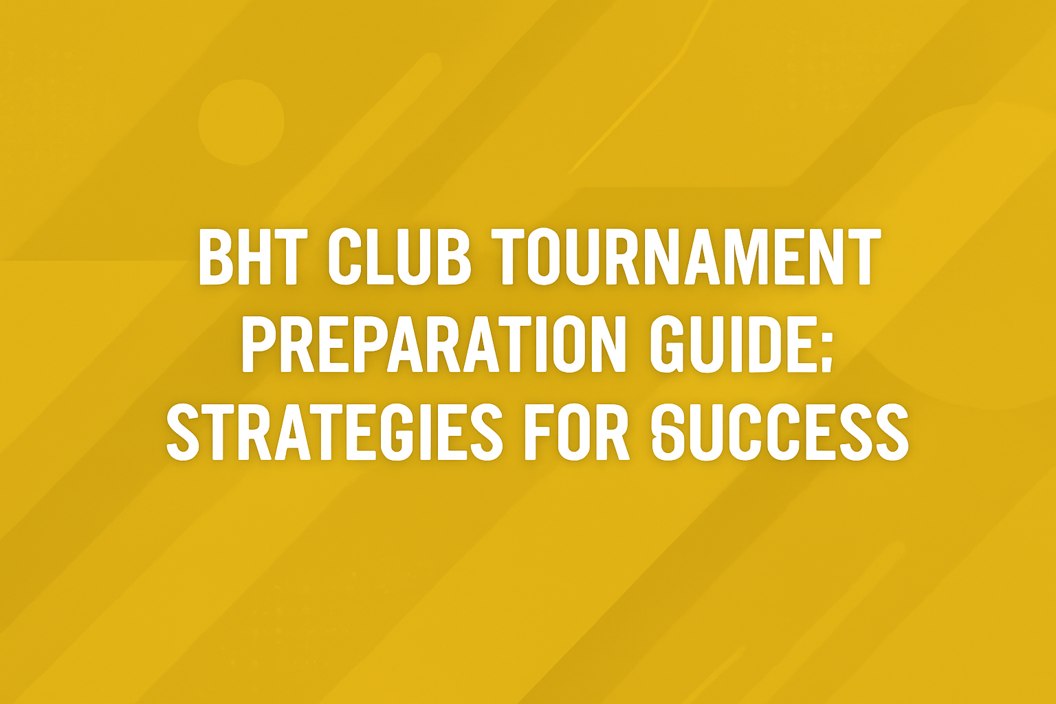 An informative visual representation of BHT Club User Experience Tips.