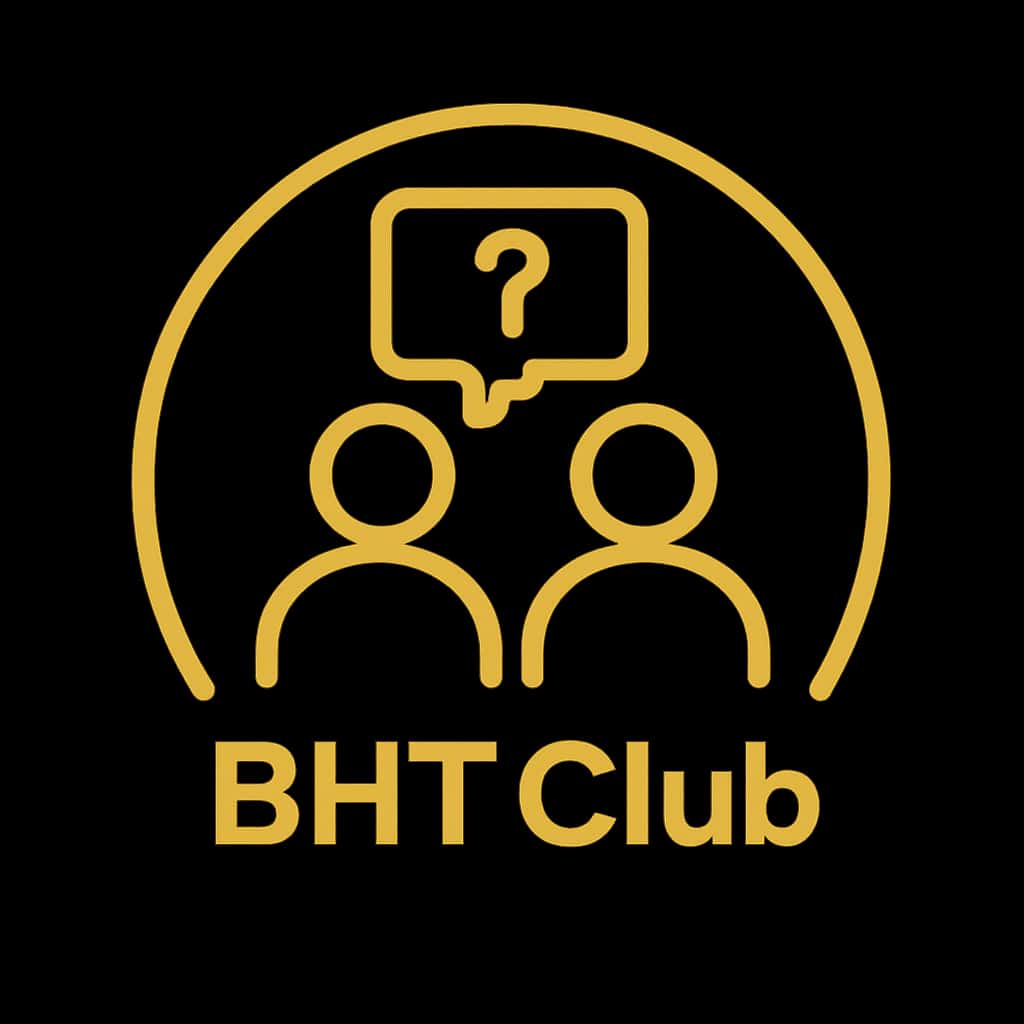 A badge representing the BHT Club Community connection.