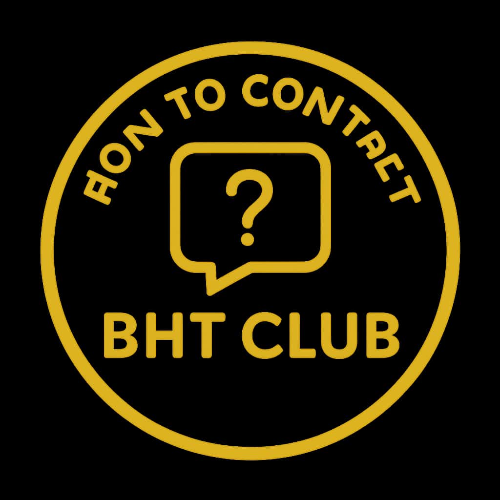 An icon symbolizing help and support for BHT Club users.