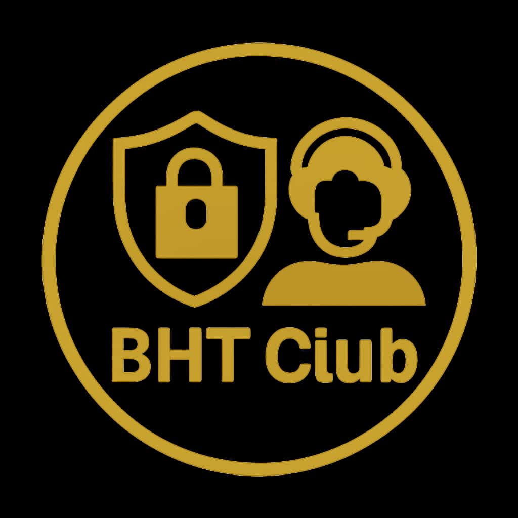 Icon symbolizing account security for BHT Club.